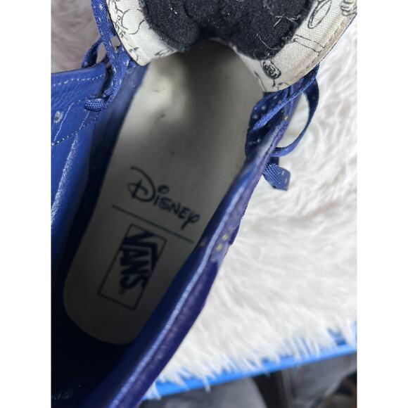 Disney Vans Sk8-Hi Shoes Mens Size 10.5 Blue Moon Star Mickey Mouse Magic Skate - Picture 4 of 12
